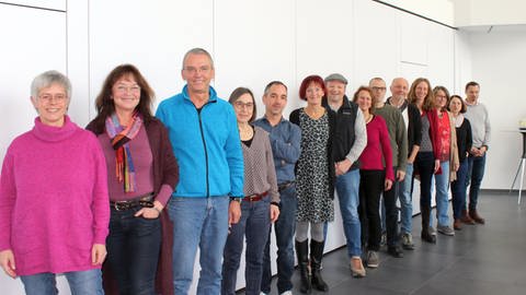 Das Betreuerteam der Stiftung Liebenau in Meckenbeuren (Bodenseekreis). (Foto: Pressestelle, Stiftung Liebenau)