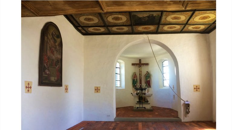 Kapelle St. Leonhard in Wilhelmsdorf-Zußdorf (Foto: Pressestelle, Denkmalstiftung BW, Felix Schaut)