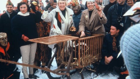 Traditionsmarsch der Hennenschlitter 1963 (Foto: Ernst Schmid)