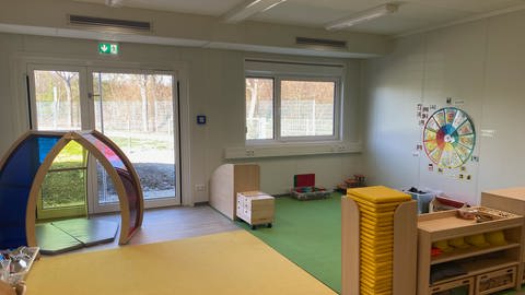 Einblicke in einen Gruppenraum im neuen Kinderhaus "Weltenbummler". (Foto: Pressestelle, Stadt Radolfzell)