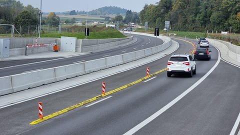 Die künftige Umleitungsstrecke für den Bau der Tunnel Hegne und Röhrenberg schließt direkt an den Waldsiedlungstunnel an.  (Foto: Pressestelle, Regierungspräsidium Freiburg)