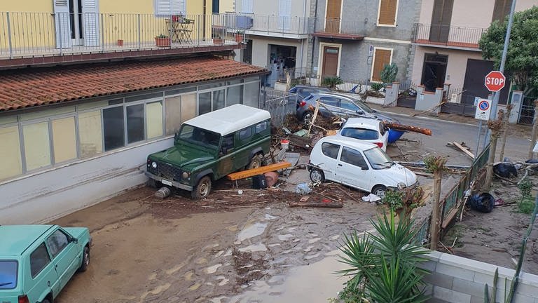 Ein Hochwasser hat Wangens Partnerstadt prato schwer getroffen. (Foto: Pressestelle, Stadt Wangen)