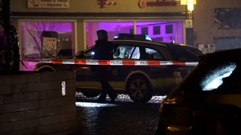 In Weingarten haben Polizisten auf einen mutmaßlichen Angreifer geschossen. 