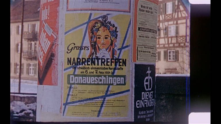 Narrenplakat 1954 (Foto: Archivmaterial, Andreas Reutter)