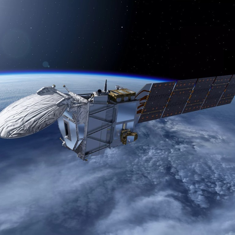 Airbus-Satellit EarthCare bald für ESA im Weltall (Foto: ESA Standard Licence (Grafik))