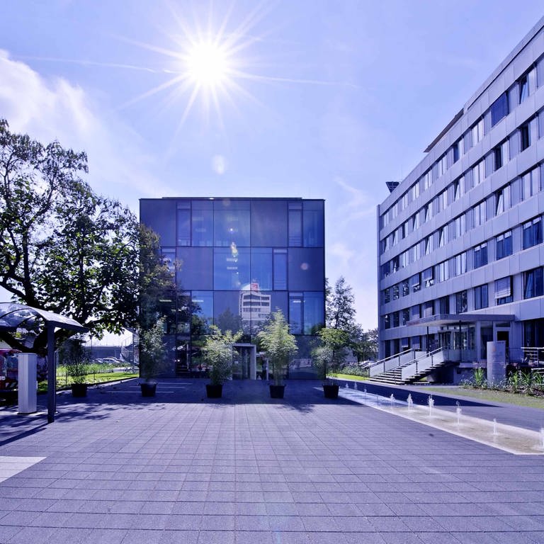 Das Kundenzentrum und Hauptgebäude der Stadtwerke Konstanz.