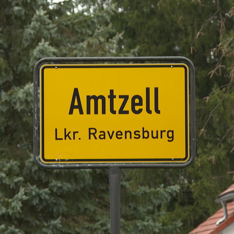 Ortsschild von Amtzell
