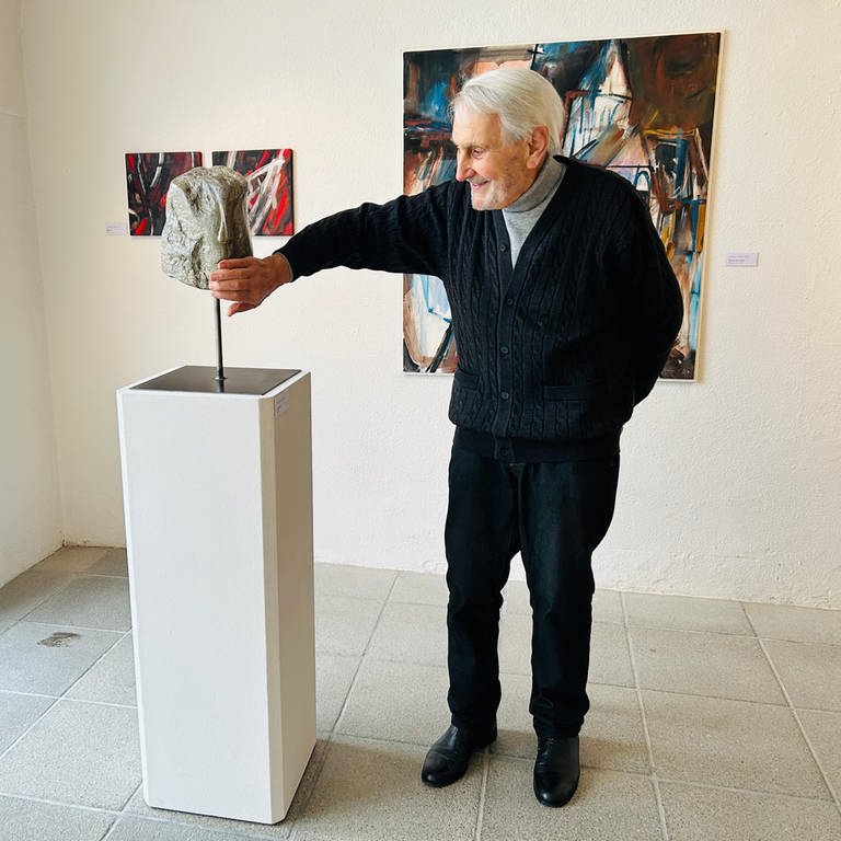Horst Reichle - Ausstellung im Fruchtkasten in Ochsenhausen (Foto: SWR, Thea Thomiczek)