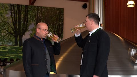Farny-Brauerei feiert 100 Jahre Kristall-Weizen. (Foto: SWR)