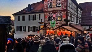 Altdeutscher Weihnachtsmarkt in Bad Wimpfen (Archiv) (Foto: SWR)