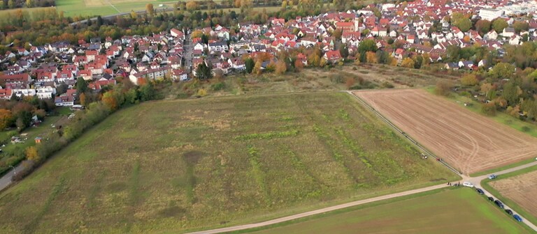 Luftaufnahme der Sontheimer "Klingenäcker" (Foto: SWR)