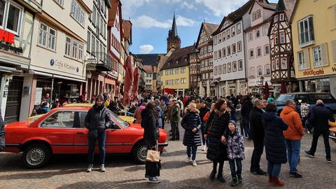 Ostermarkt und verkaufsoffener Sonntag in Wertheim lockt Besucher an (Foto: Crhistian Schlager)