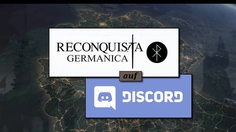 Logo "Reconquista Germanica" (Foto: IMAGO, IMAGO/Jürgen Ritter)
