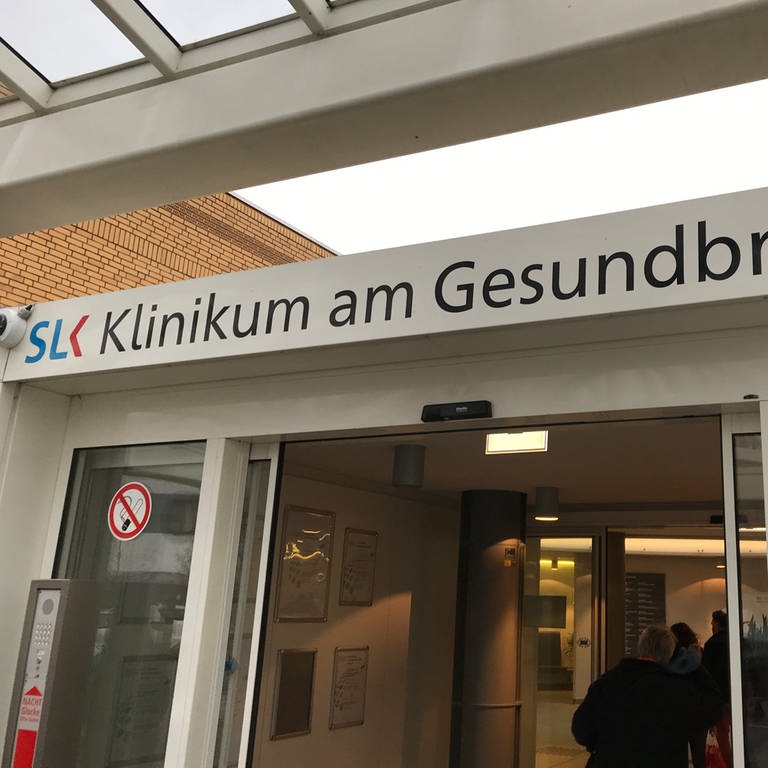 SLK-Kliniken Heilbronn Eingang (Foto: SWR, SWR)