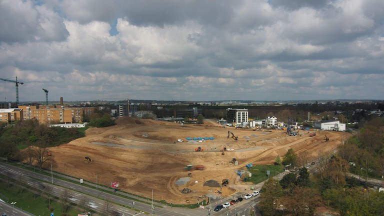 Das neue Wohngebiet Hochgelegen in Heilbronn (Foto: Stadtsiedlung Heilbronn)