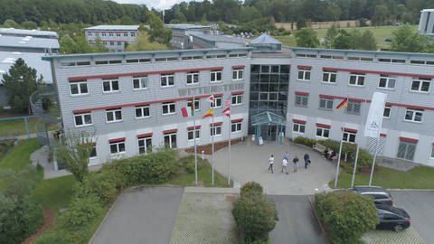 Der Hauptsitz der Wittenstein SE in Igersheim aus der Luft (Foto: SWR, Simon Bendel)