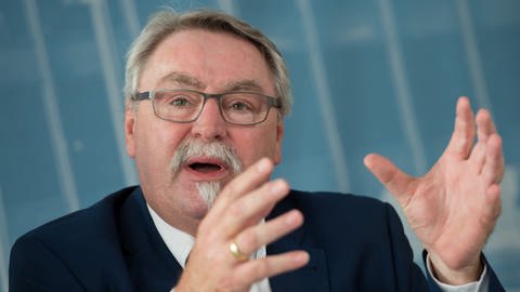 Joachim Lautensack - Stellvertretender Landesvorsitzender des Beamtenbundes Baden-Württemberg. (Foto: dpa Bildfunk, Picture Alliance)