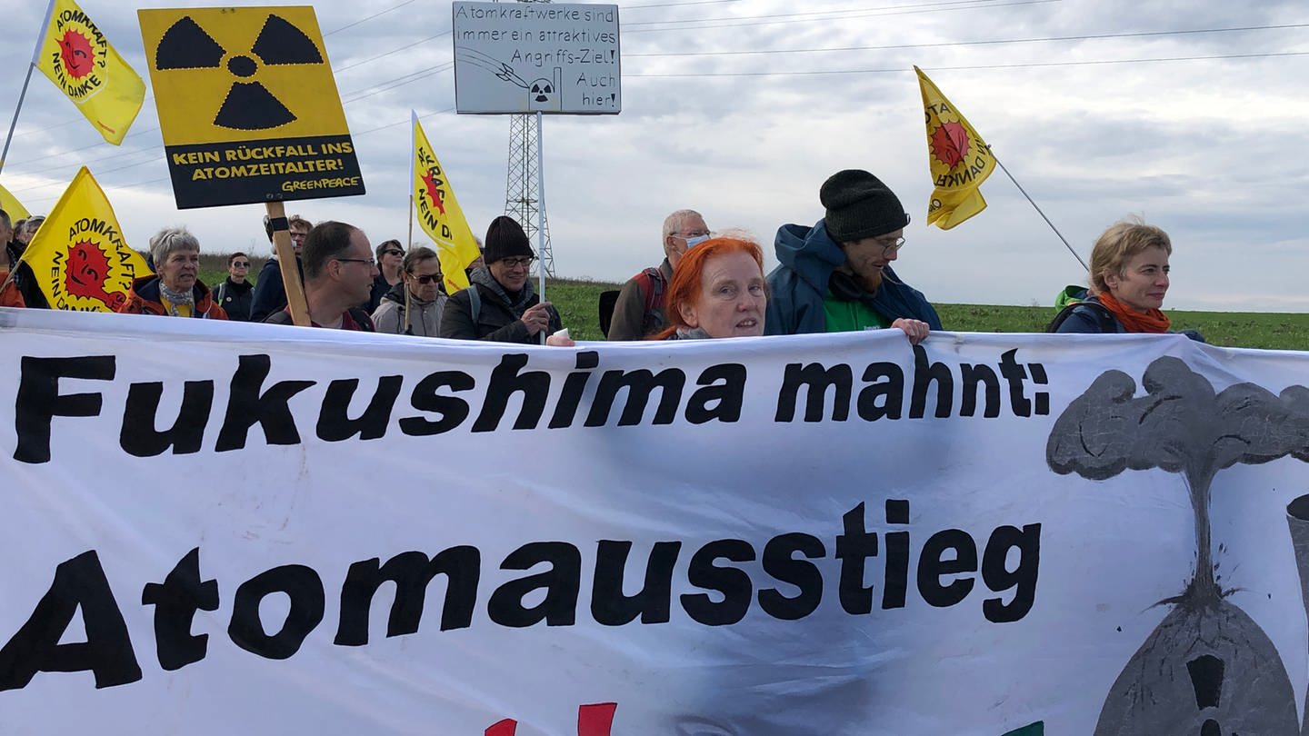 Fukushima-Demo in Neckarwestheim: 400 Atomkraftgegener erwartet