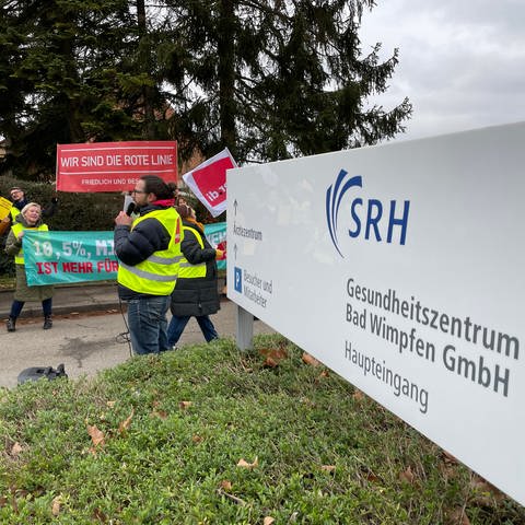 Streik SRH-Kliniken (Foto: SWR)