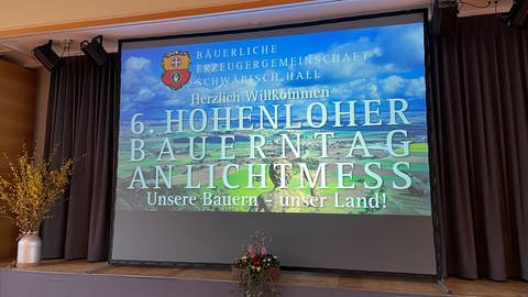 Der sechste Hohenloher Bauerntag findet 2023 in Wolpertshausen (Kreis Schwäbisch Hall) statt. (Foto: SWR)
