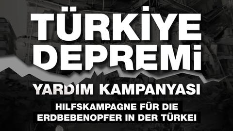 Spendenaufruf der Türkisch-Islamischen Ditib-Gemeinden (Foto: Ditib)