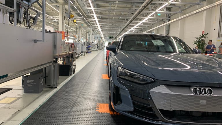 Audi Produktionshalle (Foto: SWR, SWR)
