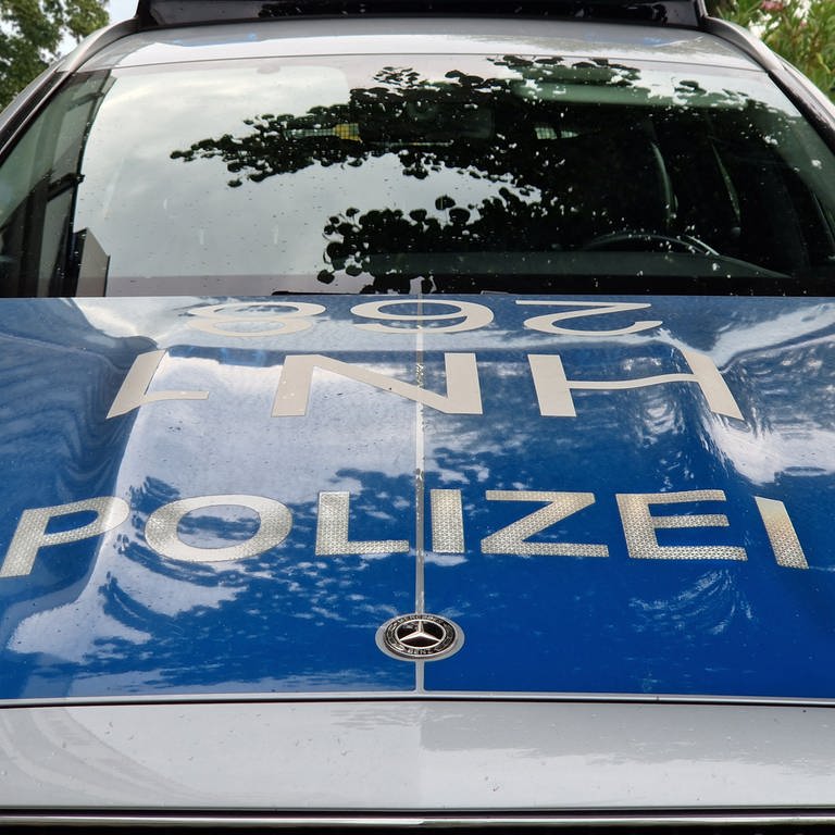 Polizeiauto der Heilbronner Polizei. Front. (Foto: SWR, Jürgen Härpfer)