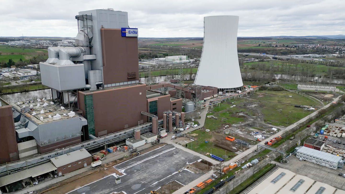 EnBW-Kohlekraftwerk Heilbronn (Foto: SWR, Simon Bendel)
