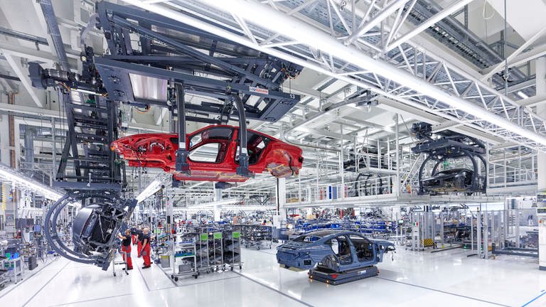 Produktion e-tron GT, Audi Neckarsulm