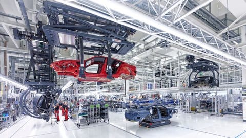 Produktion e-tron GT, Audi Neckarsulm (Foto: Pressestelle, AUDI AG)