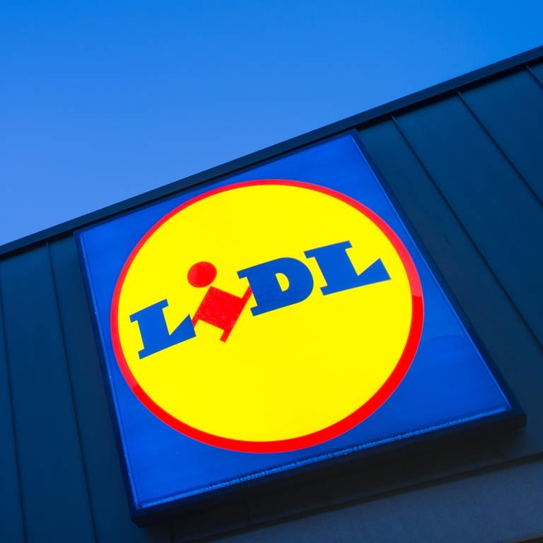 Das Logo eines Lidl-Supermarktes (Foto: dpa Bildfunk, Picture Alliance)