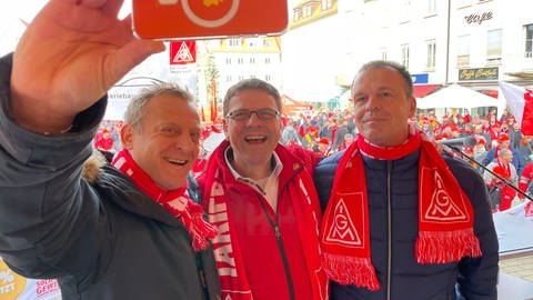 Roman Zitzelsberger, Michael Unser, Rainer Schirmer (v.l.n.r.) (Foto: SWR)