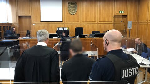 Mordprozess Künzelsau am Gericht in Heilbronn (Foto: SWR)