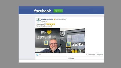 Screenshot Facebook-Seite Edeka Ueltzhöfer (Foto: Screenshot Facebook-Seite Edeka Ueltzhöfer)