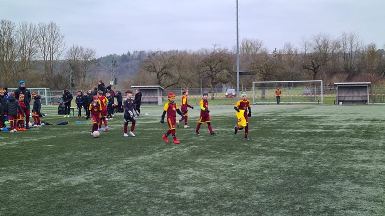 Fußballjugend beim Kicks Cup in Grünsfeld 