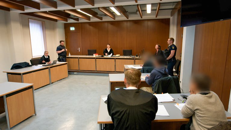 Prozess Amtsgericht Heilbron  (Foto: SWR, Simon Bendel)