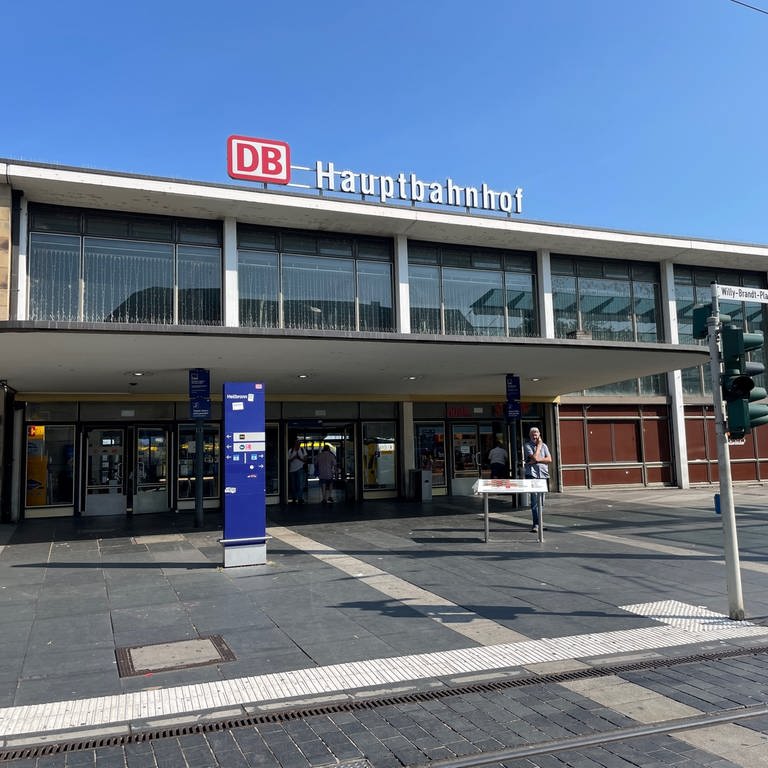 Heilbronner Hauptbahnhof Haupteingang
