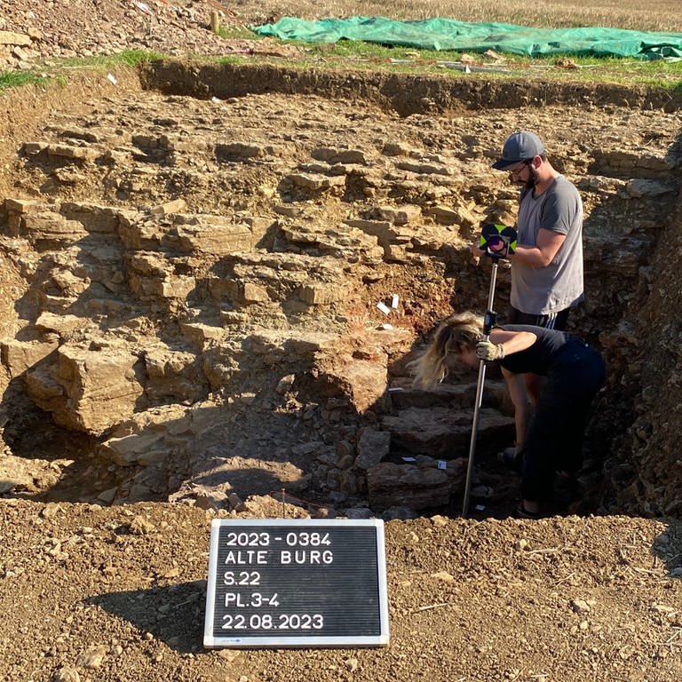 Ausgrabungen Unterregenbach (Foto: SWR)