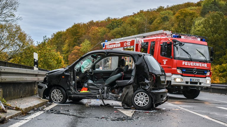 Schwerer Verkehrsunfall bei Forchtenberg