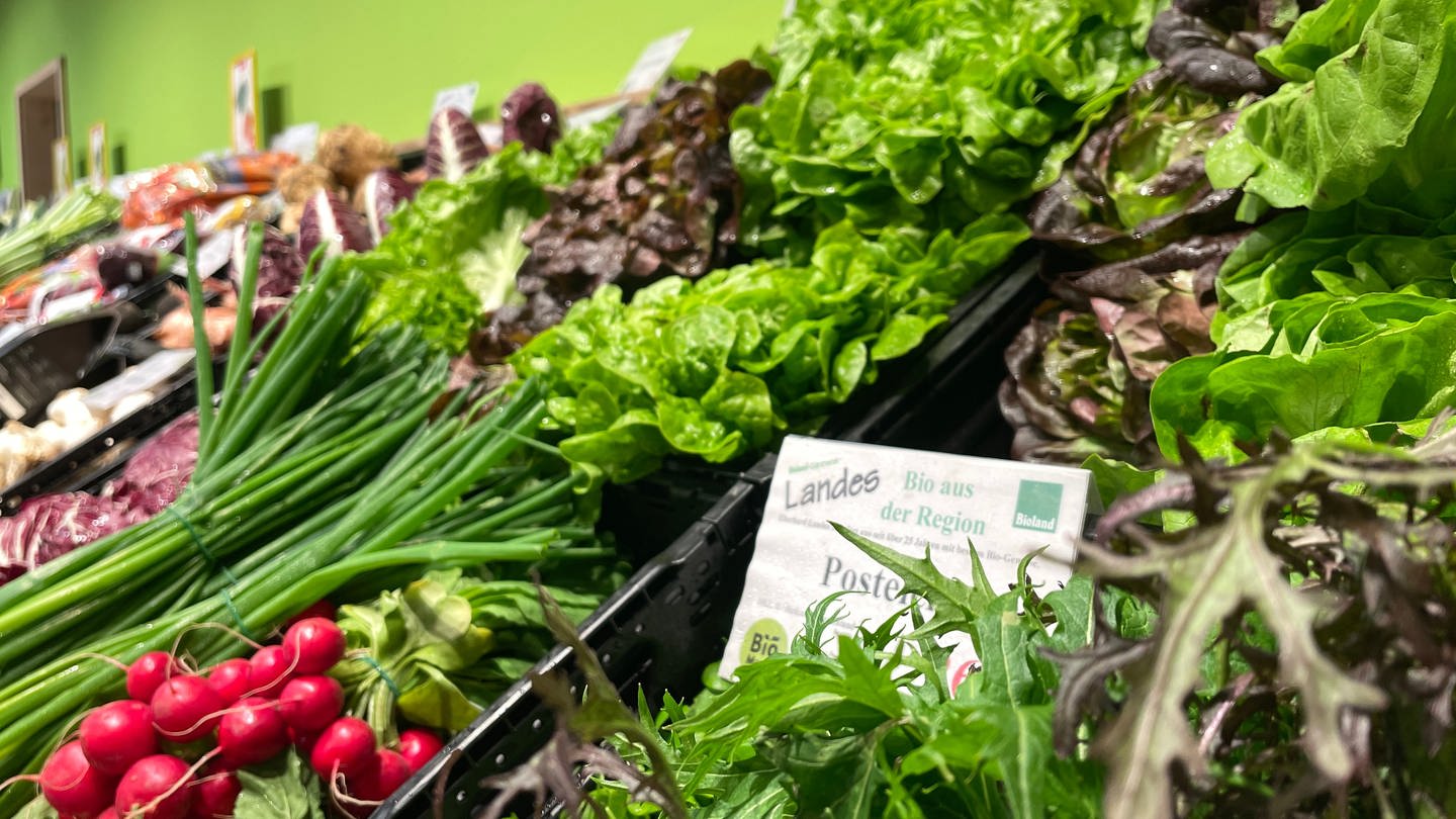 Gemüse im Bio-Markt in Öhringen (Foto: SWR)