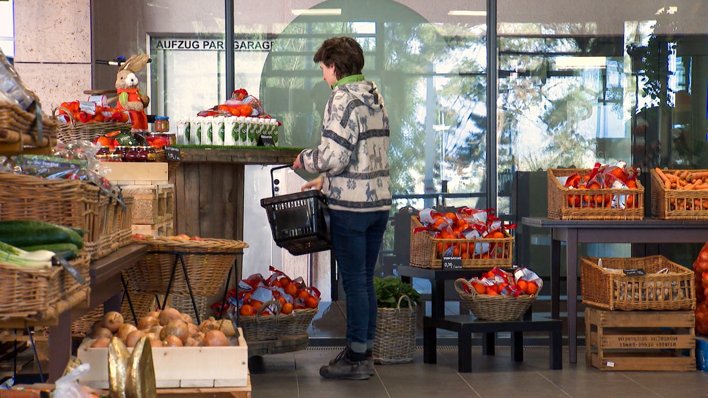 Supermarkt und Cafe verkauft gerettete Lebensmittel (Foto: SWR)
