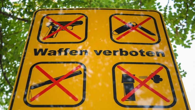 In Heilbronn soll es eine Waffenverbotszone geben (Symbolbild)