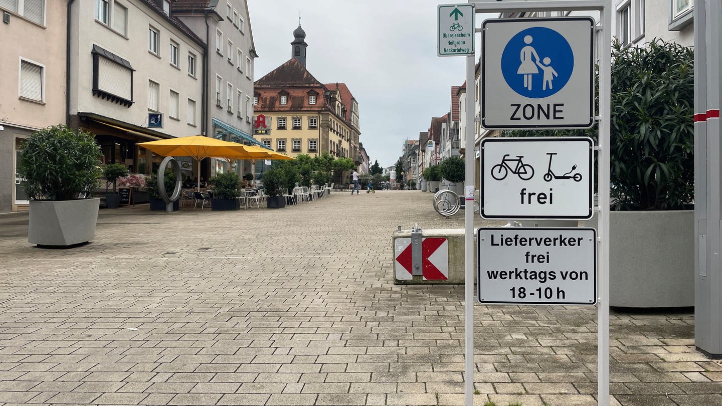 Wieder falsch geschriebenes Verkehrsschild in Neckarsulm aufgetaucht (Foto: SWR, Jan Arnecke)