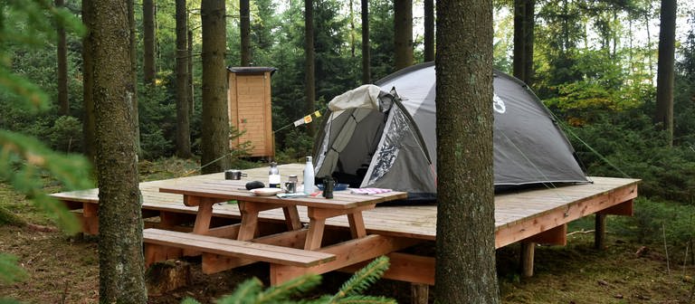 Viele Camps sind im Wald auf Stelzen gebaut (Foto: picture-alliance / Reportdienste, Picture Alliance)