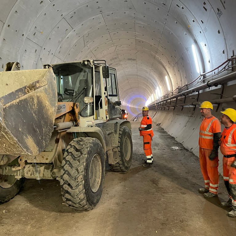 Querschläge im Rastatter Tunnel werden eingebaut (Foto: SWR)