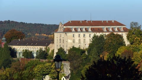Blick auf das neue Schloss in Baden-Baden (Foto: picture-alliance / Reportdienste, Uli Deck)