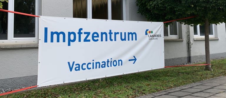 Das Kreisimpfzentrum in Sulzfeld schließt (Foto: SWR)