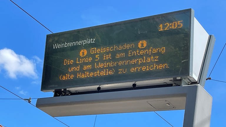 Karlsruher S-Bahnen fallen wegen Gleisschäden aus (Foto: SWR, SWR, Susann Bühler)