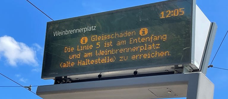 Karlsruher S-Bahnen fallen wegen Gleisschäden aus (Foto: SWR, SWR, Susann Bühler)