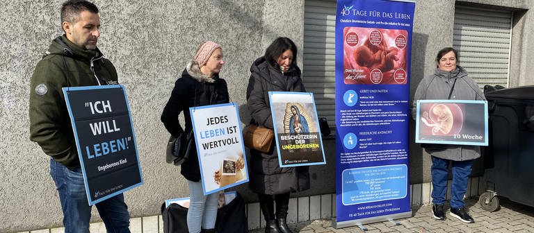 Streit um Abtreibungsgegner in Pforzheim geht weiter (Foto: SWR)